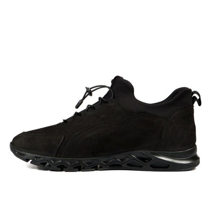 Genuine Leather Black Men's Shoes