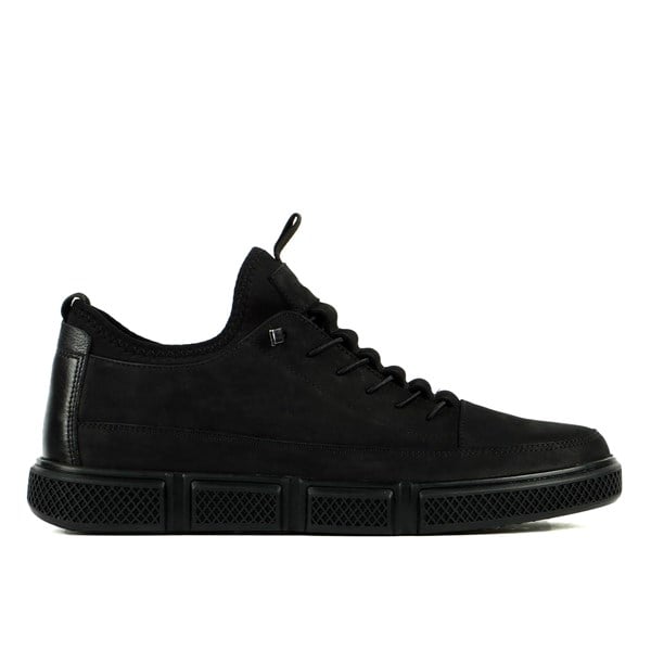 Real Madrid Leather Black Men's Everyday Shoes