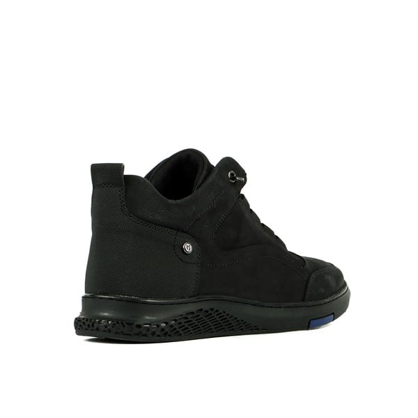 Macon Genuine Leather Black  Men's Boots