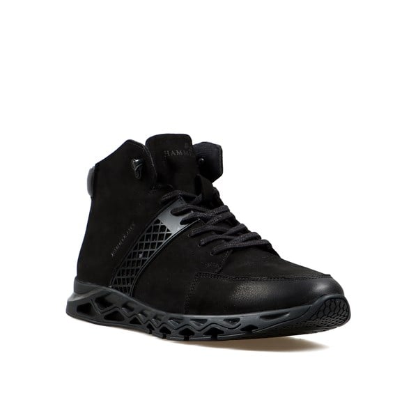 Genuine Leather Black Men's Boots
