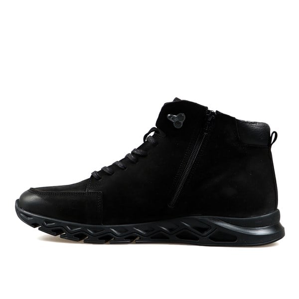 Genuine Leather Black Men's Boots