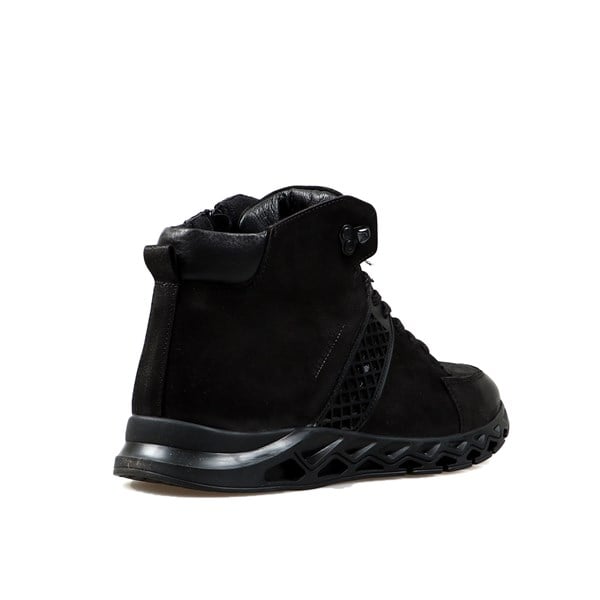 Genuine Leather Black Men's Boots