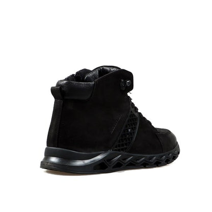 Genuine Leather Black Men's Boots