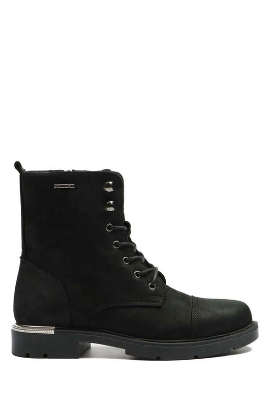 Real Leather Black Torje Outdoor Women's Boots