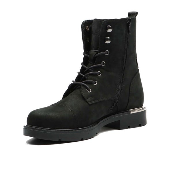 Real Leather Black Torje Outdoor Women's Boots