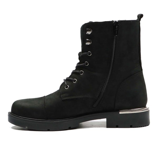 Real Leather Black Torje Outdoor Women's Boots