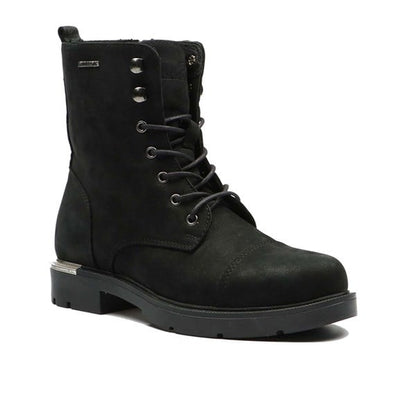 Real Leather Black Torje Outdoor Women's Boots