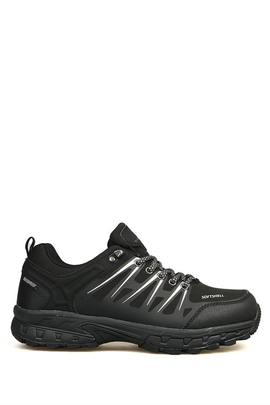 Waterproof Outdoor Men's Black Shoes