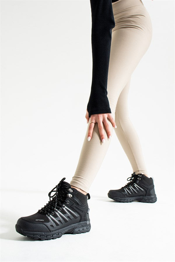 Waterproof Black Outdoor Unisex Boots