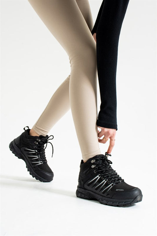 Waterproof Black Outdoor Unisex Boots