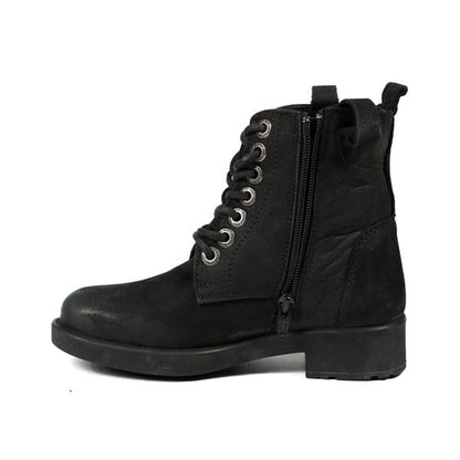 Genuine Leather Black Boys Boots