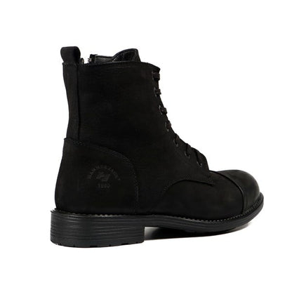 Genuine Leather Black Men's Boots