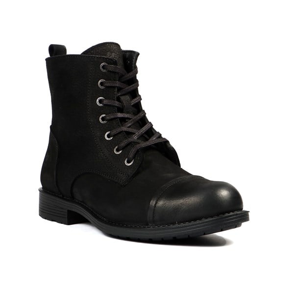 Genuine Leather Black Men's Boots