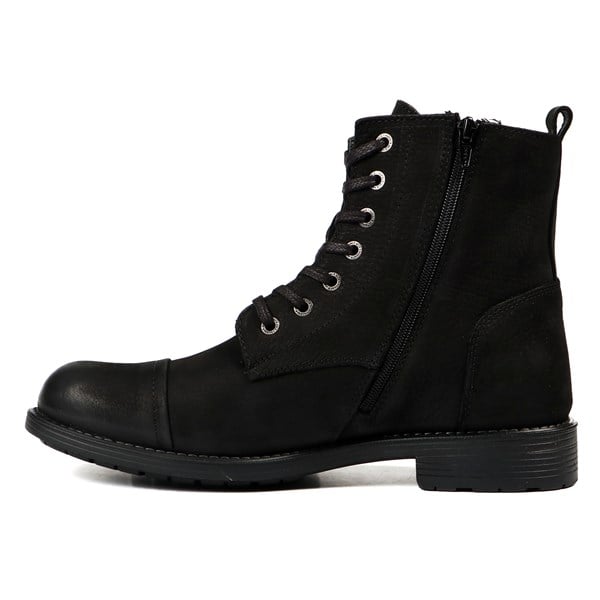 Genuine Leather Black Men's Boots