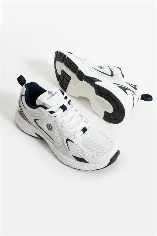 Songa White Men's Athletic Shoes