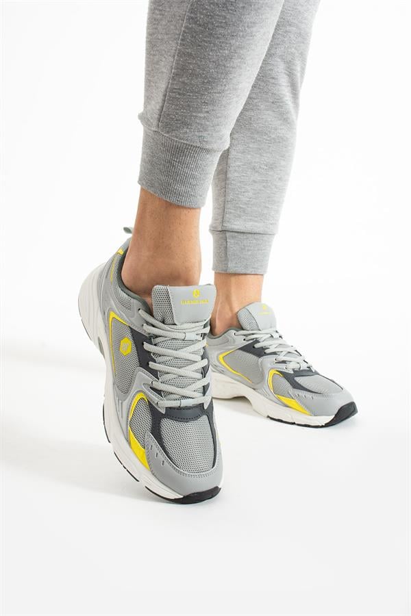 Songa Grey Men's Athletic Shoes