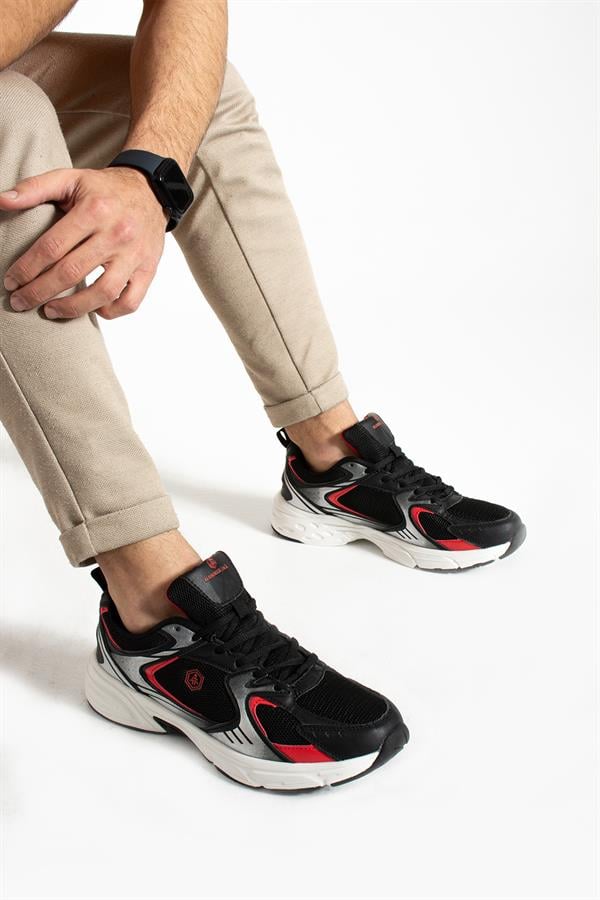 Songa Black Men's Athletic Shoes