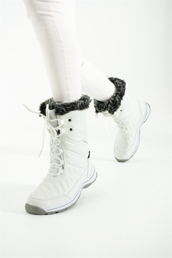 Usoa Waterproof White Outdoor Women's Boots