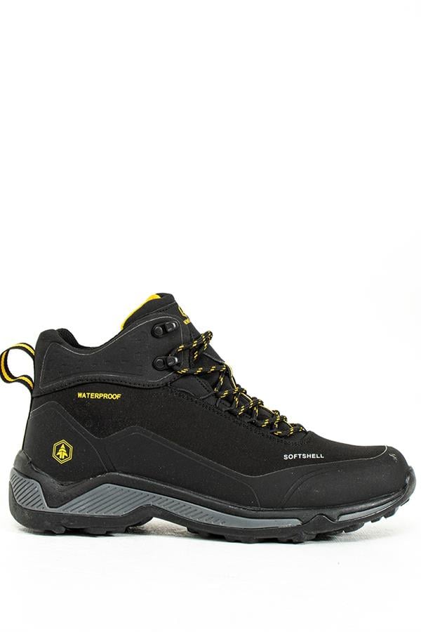 Bond Waterproof Black Yellow Male Boots