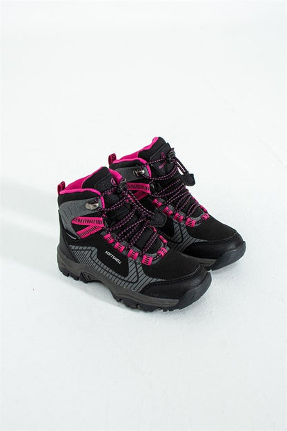 Waterproof Black Footed Outdoor Children's Boots