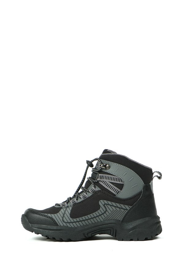 Waterproof Black K.Grey Outdoor Unisex Children's Boots
