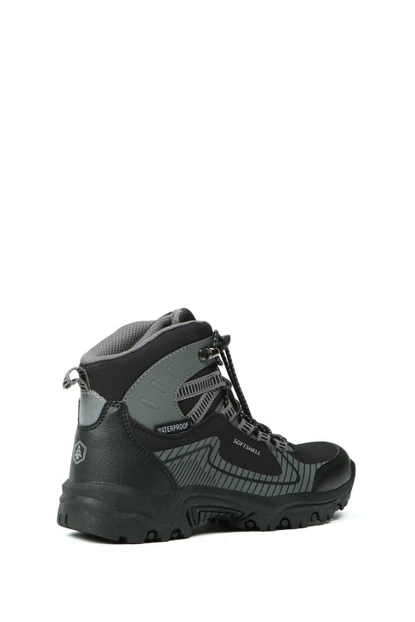 Waterproof Black K.Grey Outdoor Unisex Children's Boots