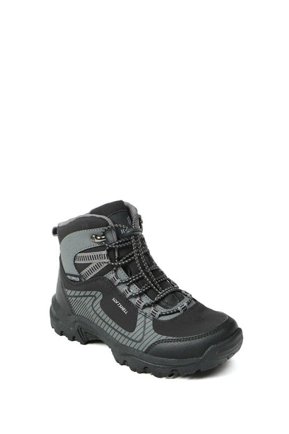 Waterproof Black K.Grey Outdoor Unisex Children's Boots