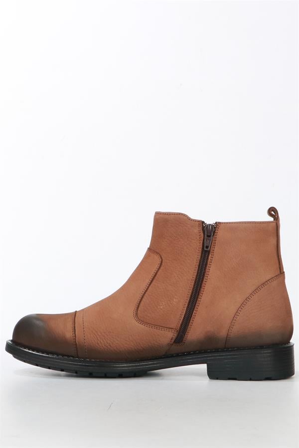 Genuine Leather Tan Men's Boots