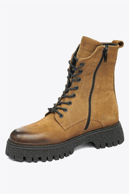 Genuine Leather Taba Women's Boots