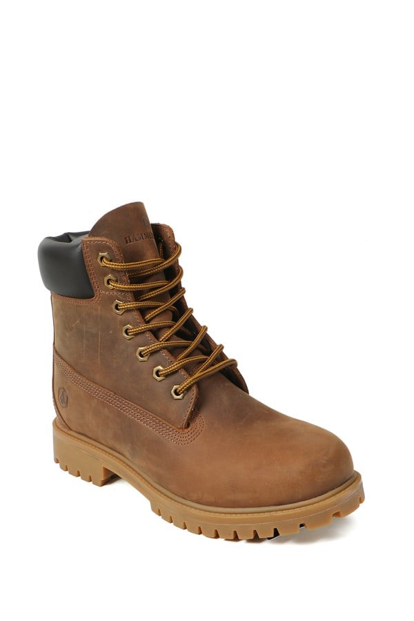 Crazy Genuine Leather Cinnamon Boot