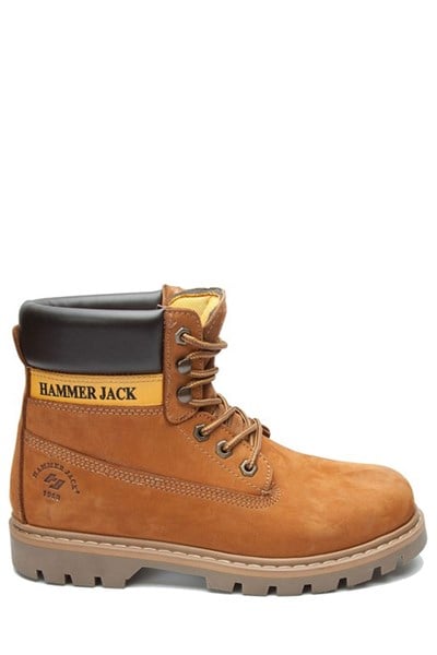 Genuine Leather Cinnamon Stick Men's Boots