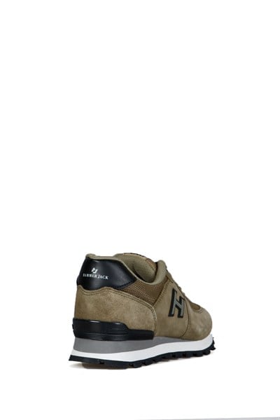 Peruvian Genuine Leather Truffle Black Women's Athletic Shoes