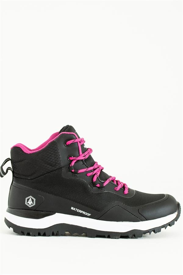 Waterproof Black Fushia Outdoor Women's Boots