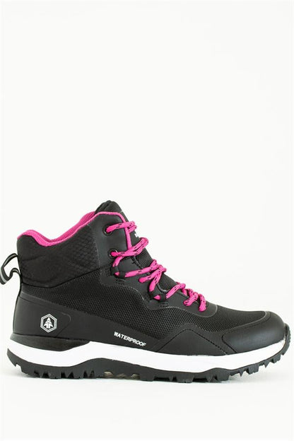 Waterproof Black Fushia Outdoor Women's Boots
