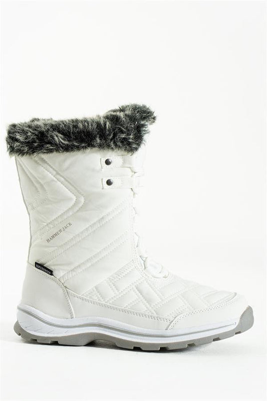 Usoa Waterproof White Outdoor Women's Boots