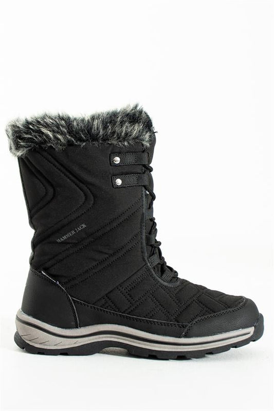 Waterproof Black Outdoor Women's Boots