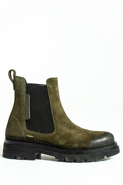 Khaki Male Boots