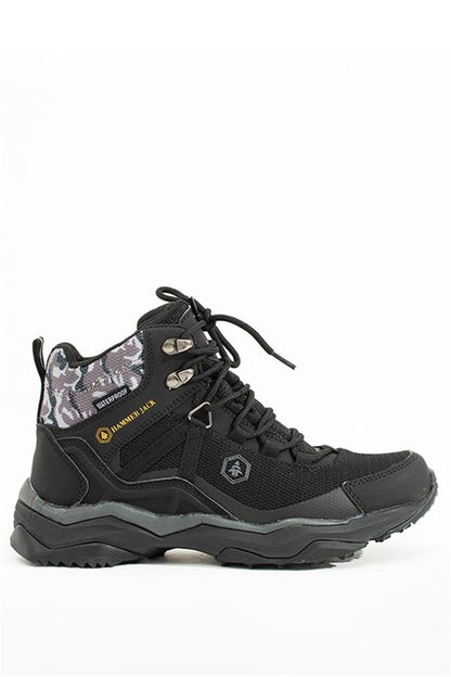 Waldo Waterproof Black Camouflage Outdoor Women's Boot
