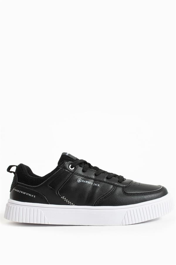 Wie Black and White Men's Sports Shoes