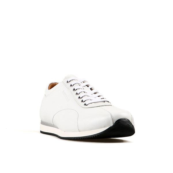 Semarj Genuine Leather White Men's Shoes