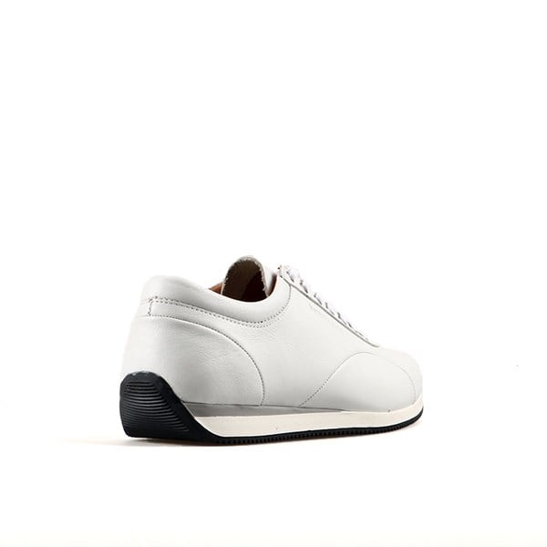 Semarj Genuine Leather White Men's Shoes