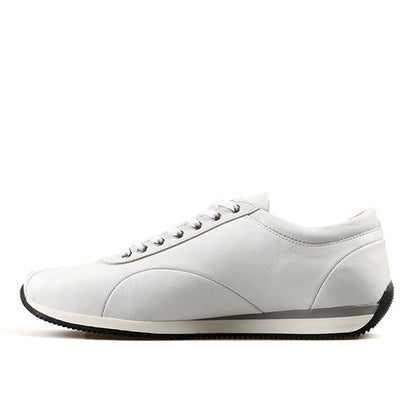 Semarj Genuine Leather White Men's Shoes