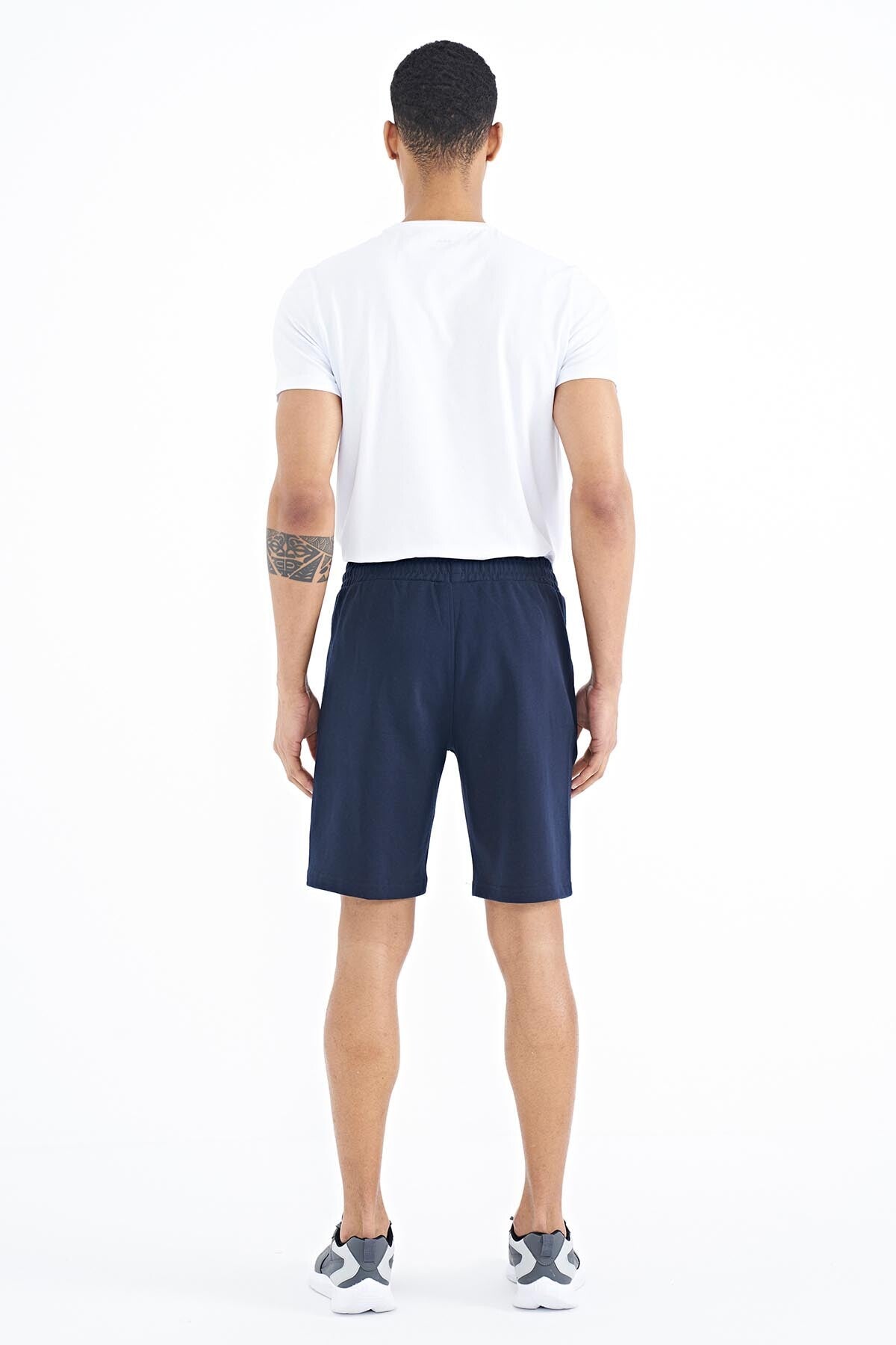 Ryan Indigo Piped Standard Fit Men's Shorts - 81239