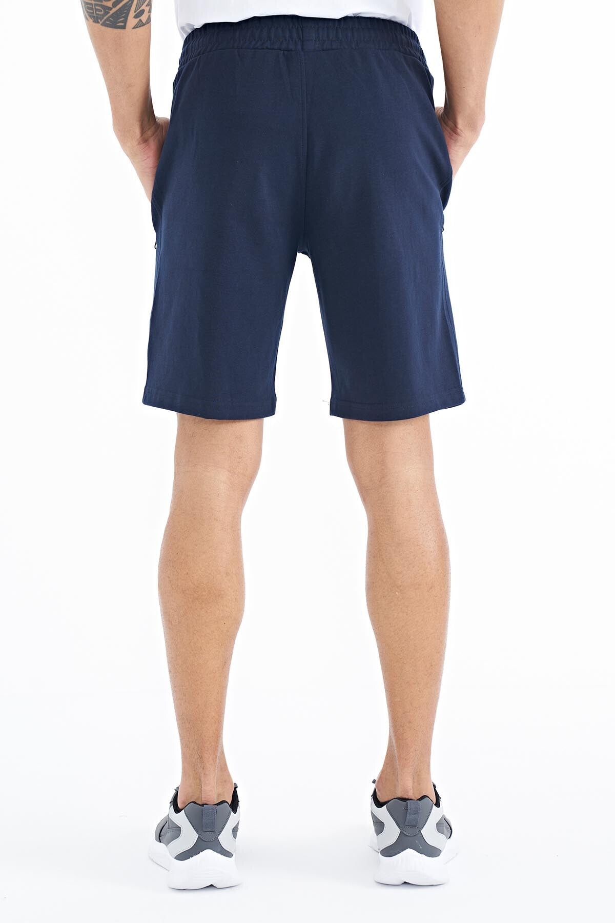 Ryan Indigo Piped Standard Fit Men's Shorts - 81239