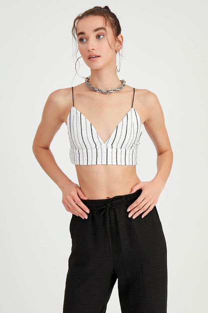 STRING SUSPENDED STRIPED BOUTIQUE