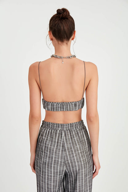 STRING SUSPENDED STRIPED BOUTIQUE