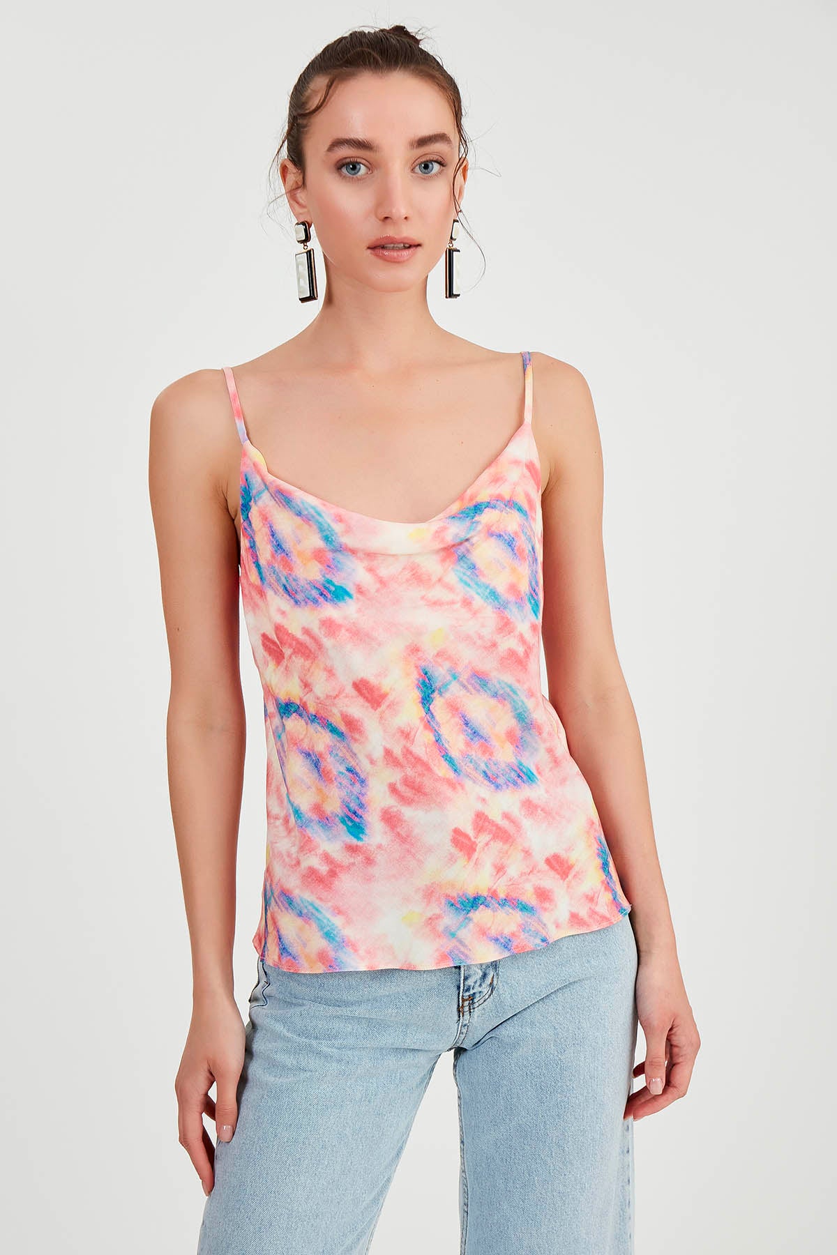 DEGAJE COLLAR BLOUSE