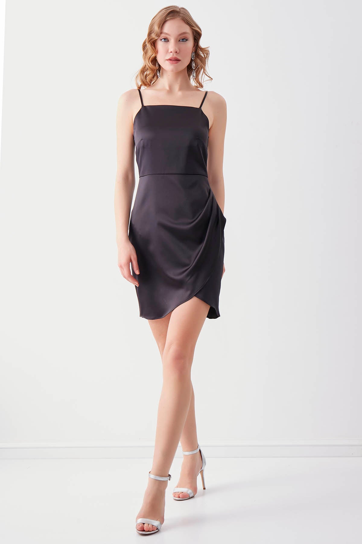 SATIN DRESS