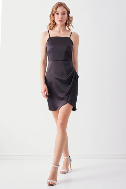 SATIN DRESS