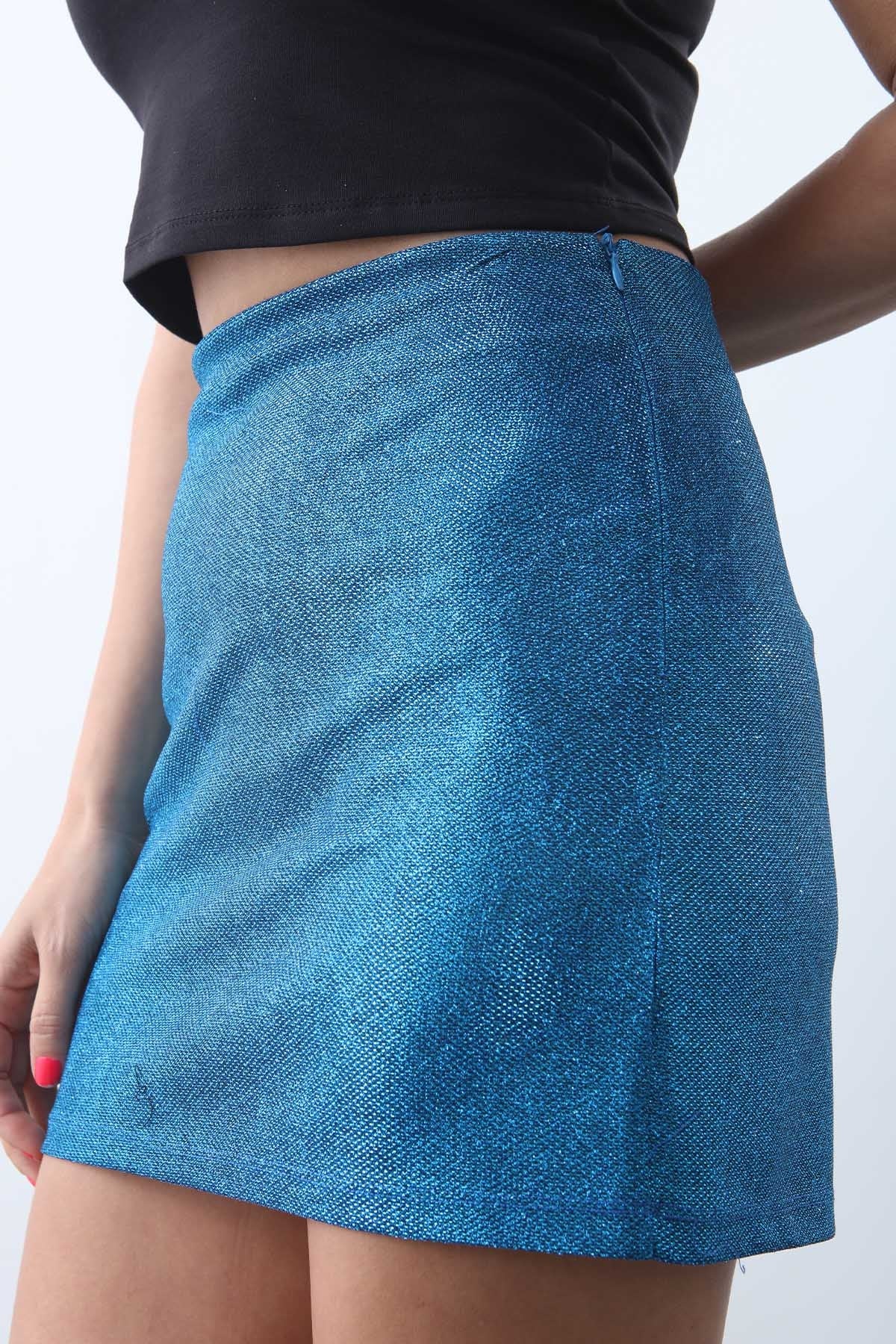 SPARKLING MINI-SKIRT